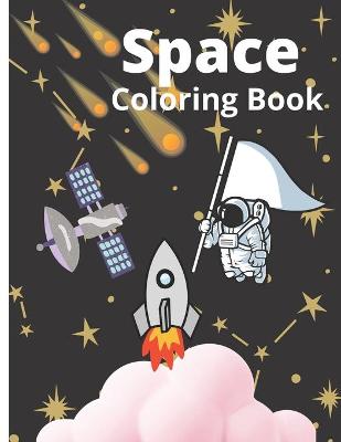 Book cover for Space Coloring Book