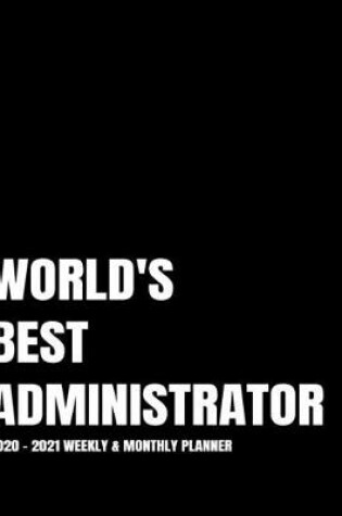 Cover of World's Best Administrator Planner