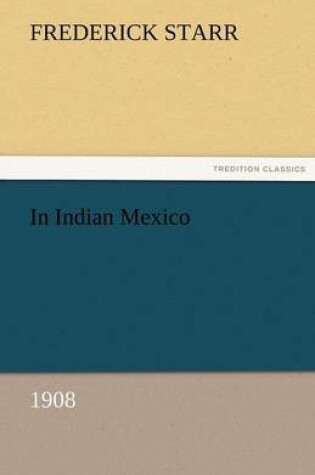 Cover of In Indian Mexico (1908)