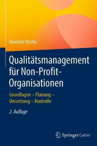 Cover of Qualitätsmanagement für Non-Profit-Organisationen