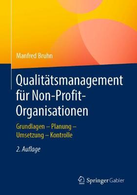 Book cover for Qualitätsmanagement für Non-Profit-Organisationen