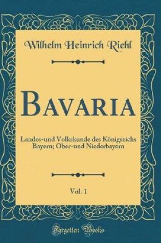 Cover of Bavaria, Vol. 1