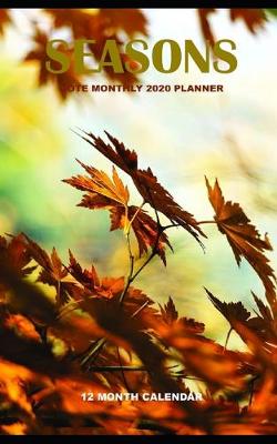 Book cover for Seasons Note Monthly 2020 Planner 12 Month Calendar