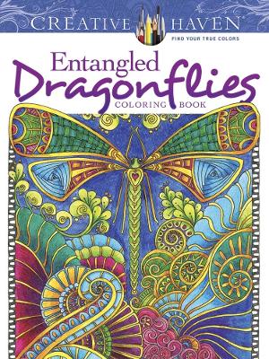 Book cover for Creative Haven Entangled Dragonflies Coloring Book