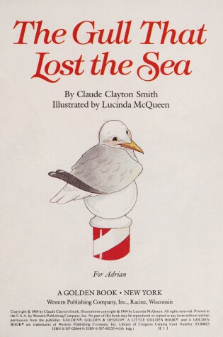 Cover of Gull That Lost the Sea