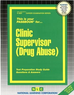 Book cover for Clinic Supervisor (Drug Abuse)