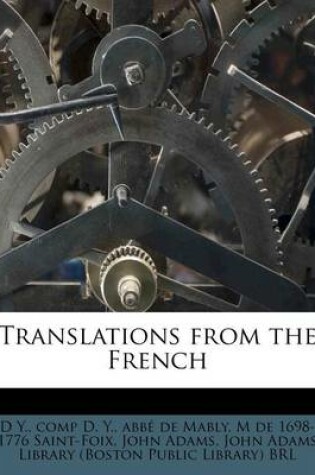 Cover of Translations from the French