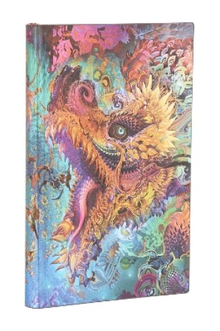 Cover of Humming Dragon (Android Jones Collection) Maxi Dot-Grid Softcover Flexi Journal (Elastic Band Closure)