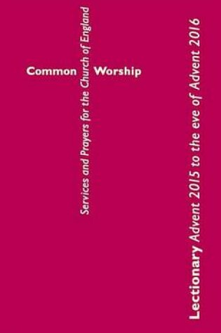 Cover of Common Worship Lectionary