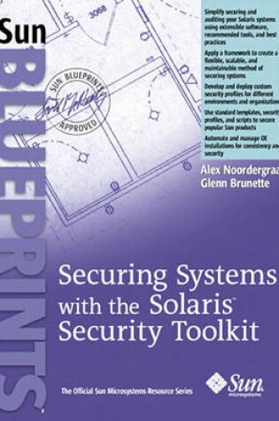 Cover of Securing Systems with the Solaris Toolkit