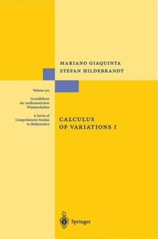 Cover of Calculus of Variations I