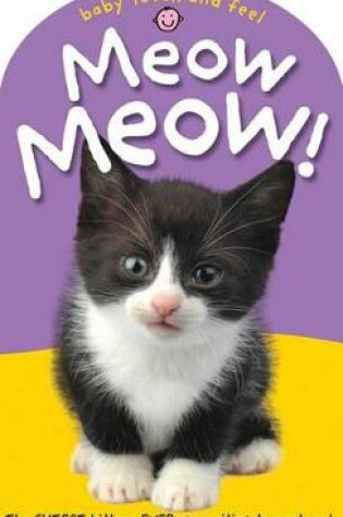 Cover of Baby Touch and Feel Meow! Meow!