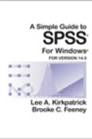 Cover of A Simple Guide to SPSS for Windows