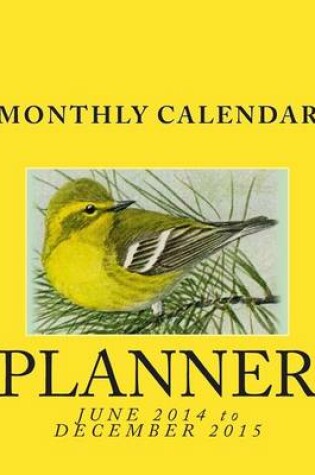 Cover of Monthly Calendar Planner