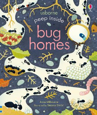 Book cover for Peep Inside Bug Homes