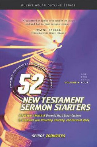 Cover of 52 New Testament Sermon Starters Book Four, Volume 1