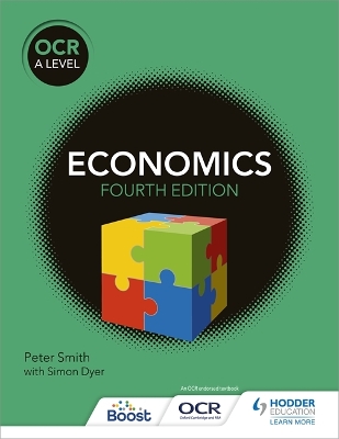 Book cover for OCR A Level Economics (4th edition)