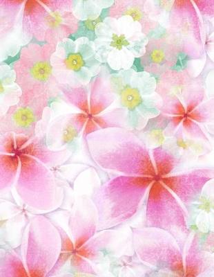 Book cover for Pastel Frangipani Flower Notebook