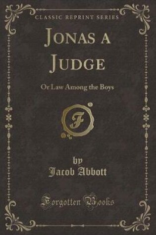 Cover of Jonas a Judge