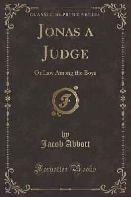 Book cover for Jonas a Judge