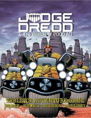 Book cover for Judge Dredd & The Worlds of 2000 AD