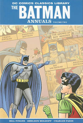 Book cover for Dc Library Batman The Annuals Hc Vol 02