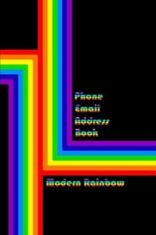 Cover of Modern Rainbow Address Book