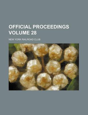 Book cover for Official Proceedings Volume 28