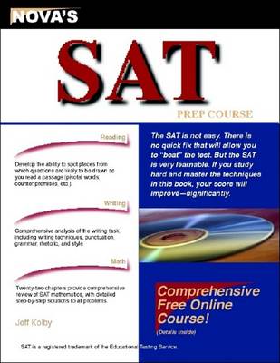 Cover of Nova's SAT Prep Course