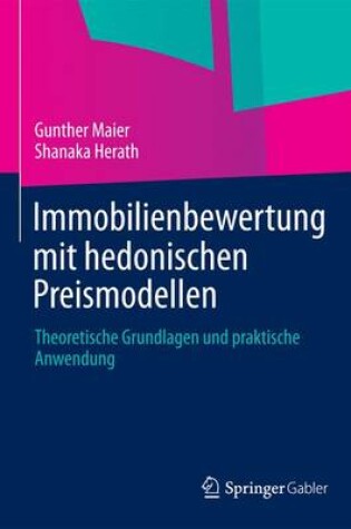 Cover of Immobilienbewertung mit hedonischen Preismodellen