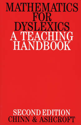 Book cover for Mathematics for Dyslexics