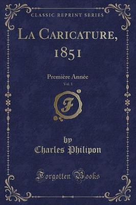 Book cover for La Caricature, 1851, Vol. 1