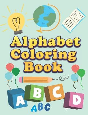 Book cover for Alphabet coloring book