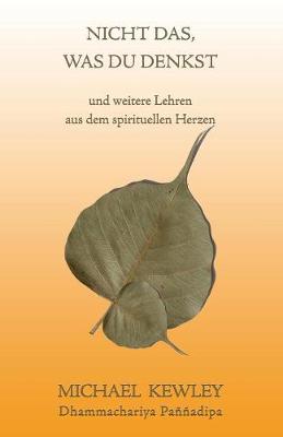 Book cover for Nicht Das, Was Du Denkst