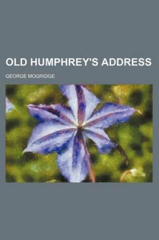 Cover of Old Humphrey's Address