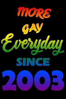 Book cover for More Gay Everyday Since 2003
