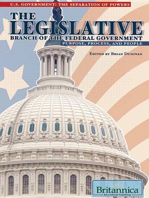 Book cover for The Legislative Branch of the Federal Government