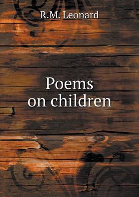 Book cover for Poems on children