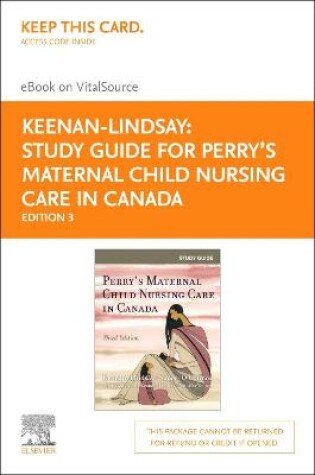 Cover of Study Guide for Perry's Maternal Child Nursing Care in Canada, Elsevier E-Book on Vitalsource (Retail Access Card)