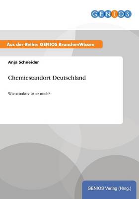 Book cover for Chemiestandort Deutschland