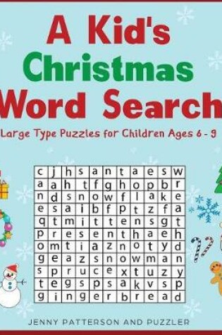Cover of A Kid's Christmas Word Search