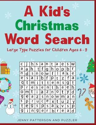 Cover of A Kid's Christmas Word Search