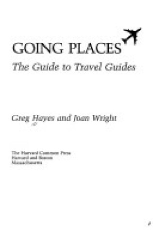 Cover of Going Places