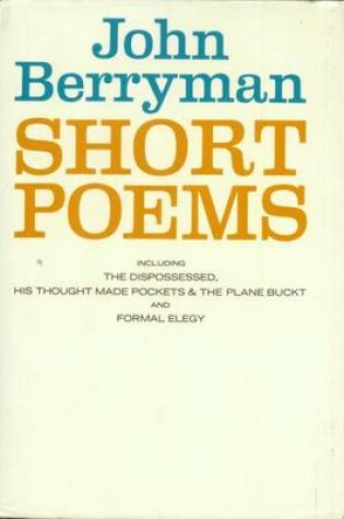 Cover of Short Poems