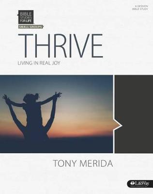 Book cover for Bible Studies for Life: Thrive Bible Study Book