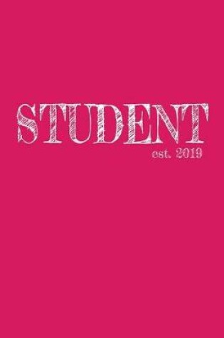 Cover of Student est. 2019