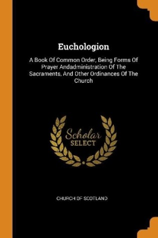 Cover of Euchologion