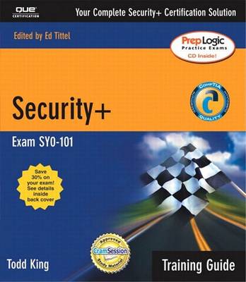 Book cover for Security+ Training Guide