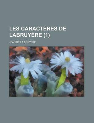 Book cover for Les Caracteres de Labruyere (1)