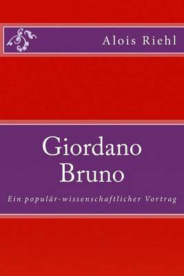 Book cover for Giordano Bruno